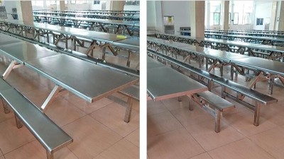 学校食堂餐桌椅耐用参数